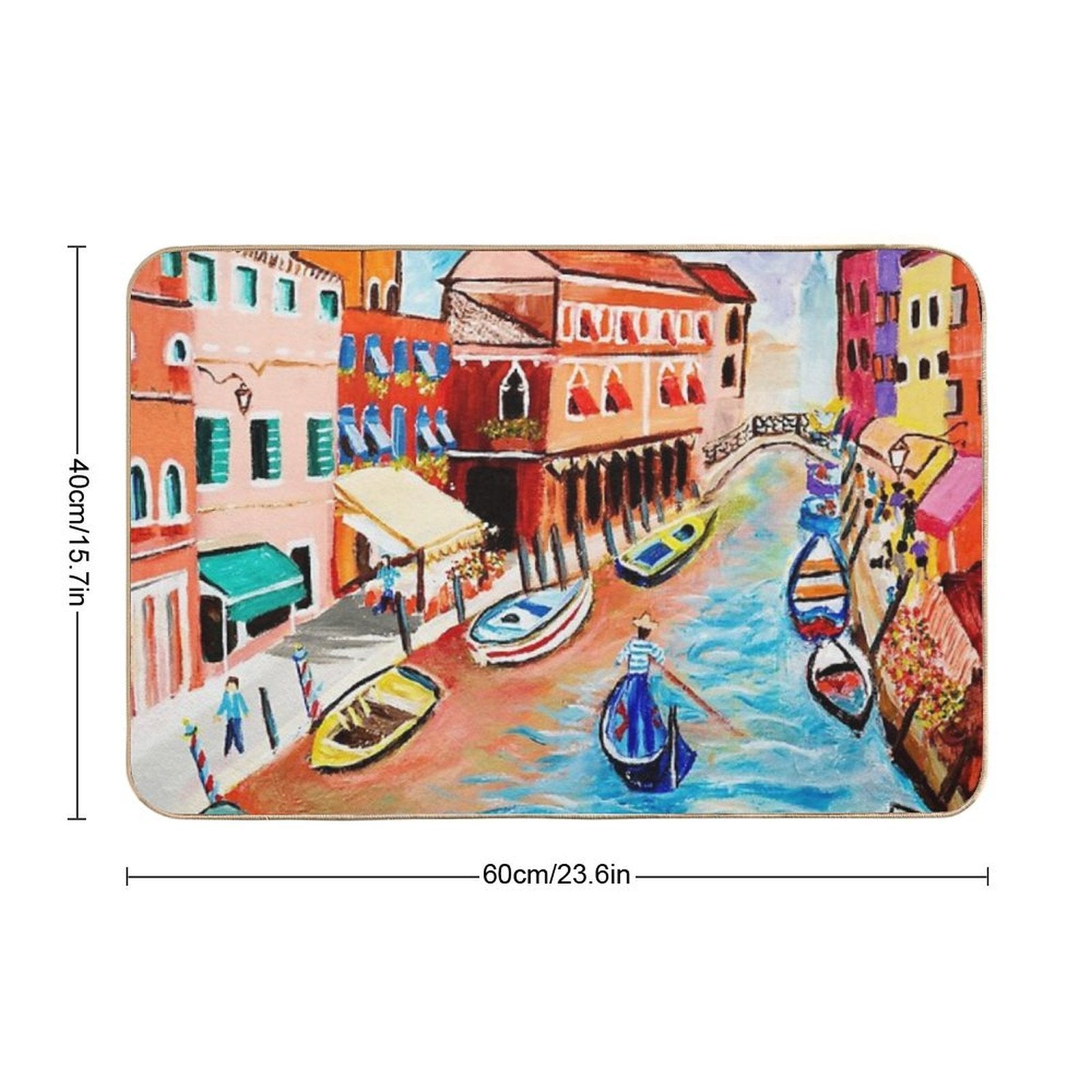 Canale Grande  Multi-Purpose Bath Mat