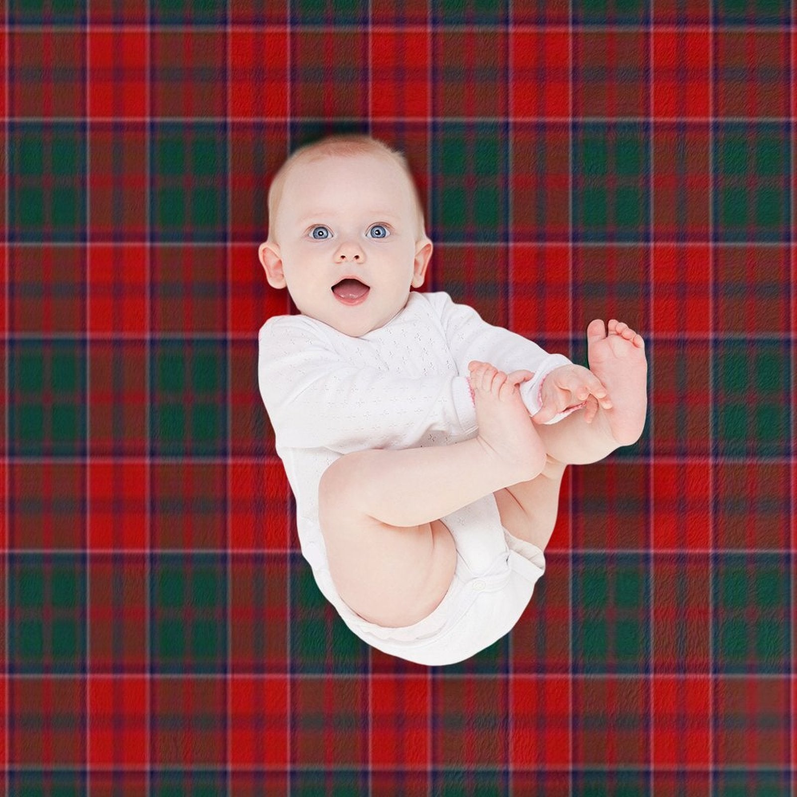Clan Grant Tartan All-season Throw Blanket