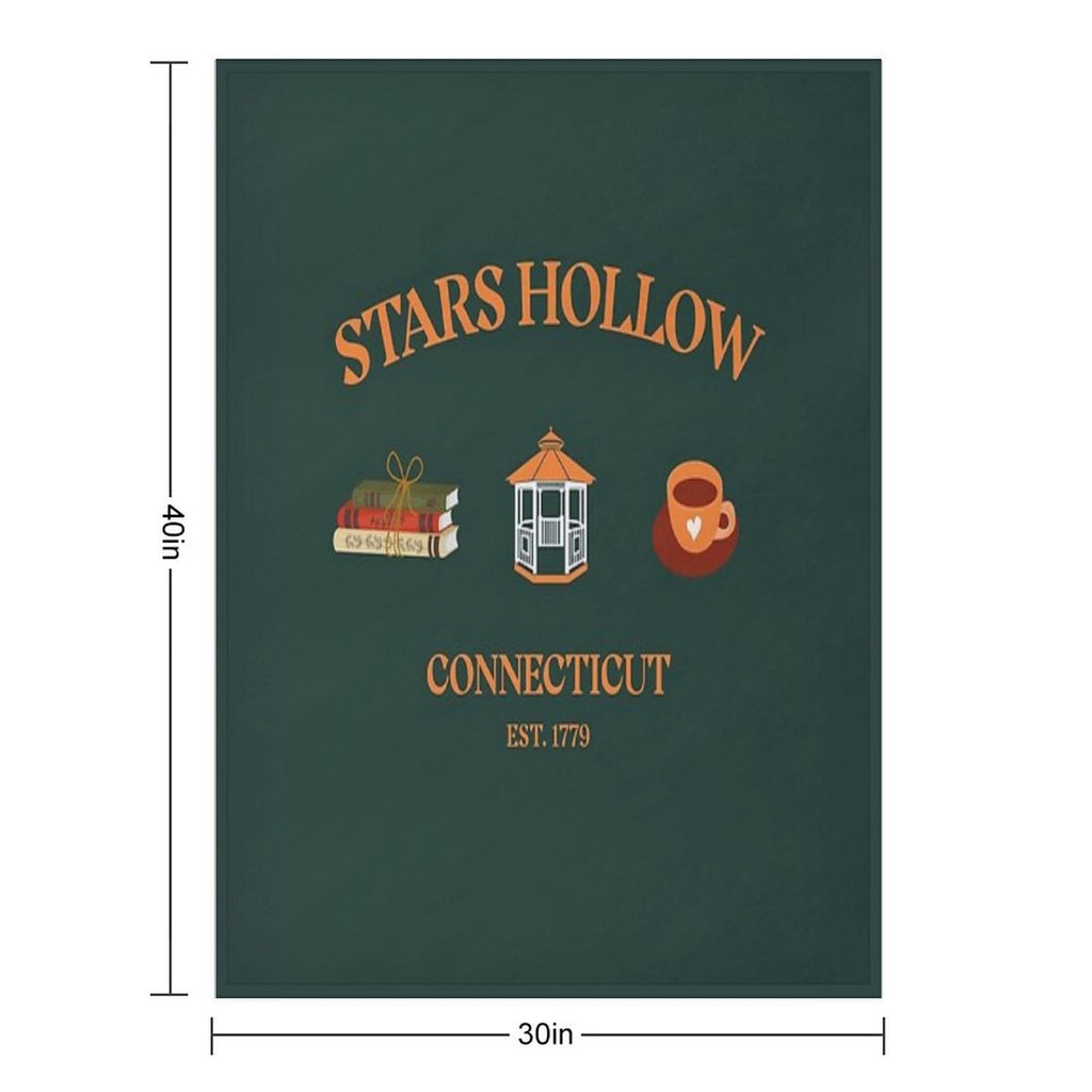 Stars Hollow Connecticut All-season Throw Blanket