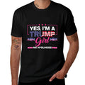 Yes I'm A Trump Girl No Apologies 2024 Election Womens  Cotton T-Shirt