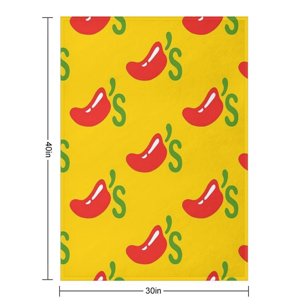 Chili's All-season Throw Blanket