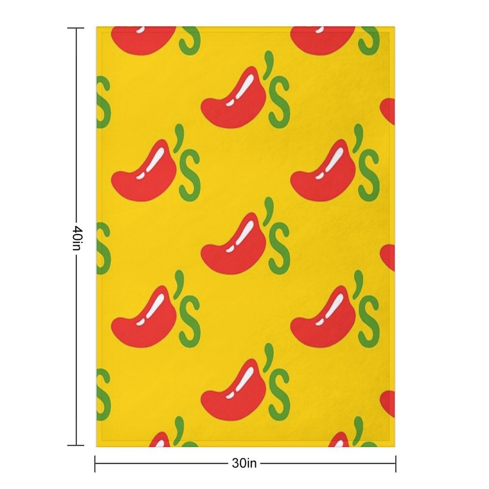 Chili's All-season Throw Blanket