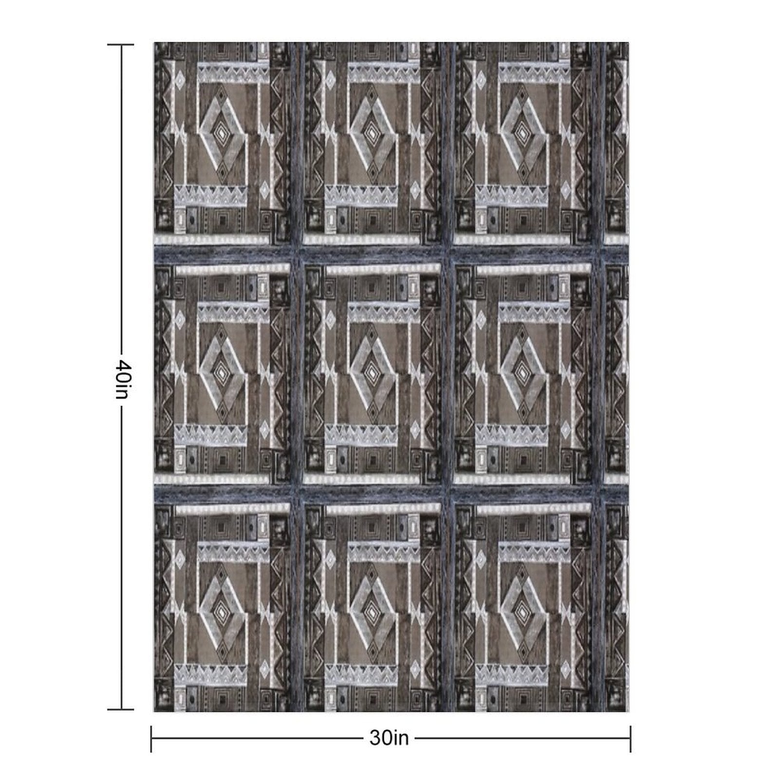 Ethnic Multi-functional Throw Blanket