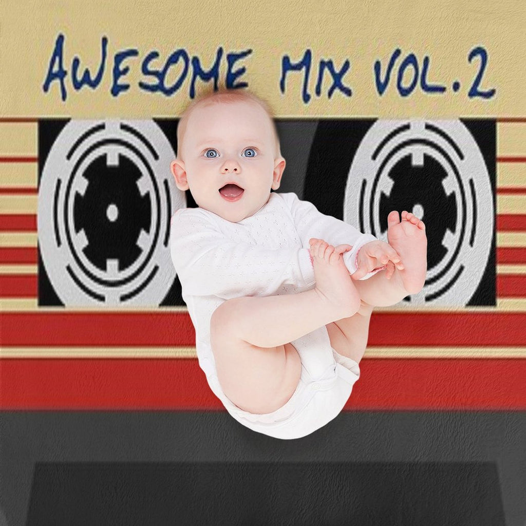 Awesome, Mixtape Vol 2, Cassette, Retro, Versatility Throw Blanket