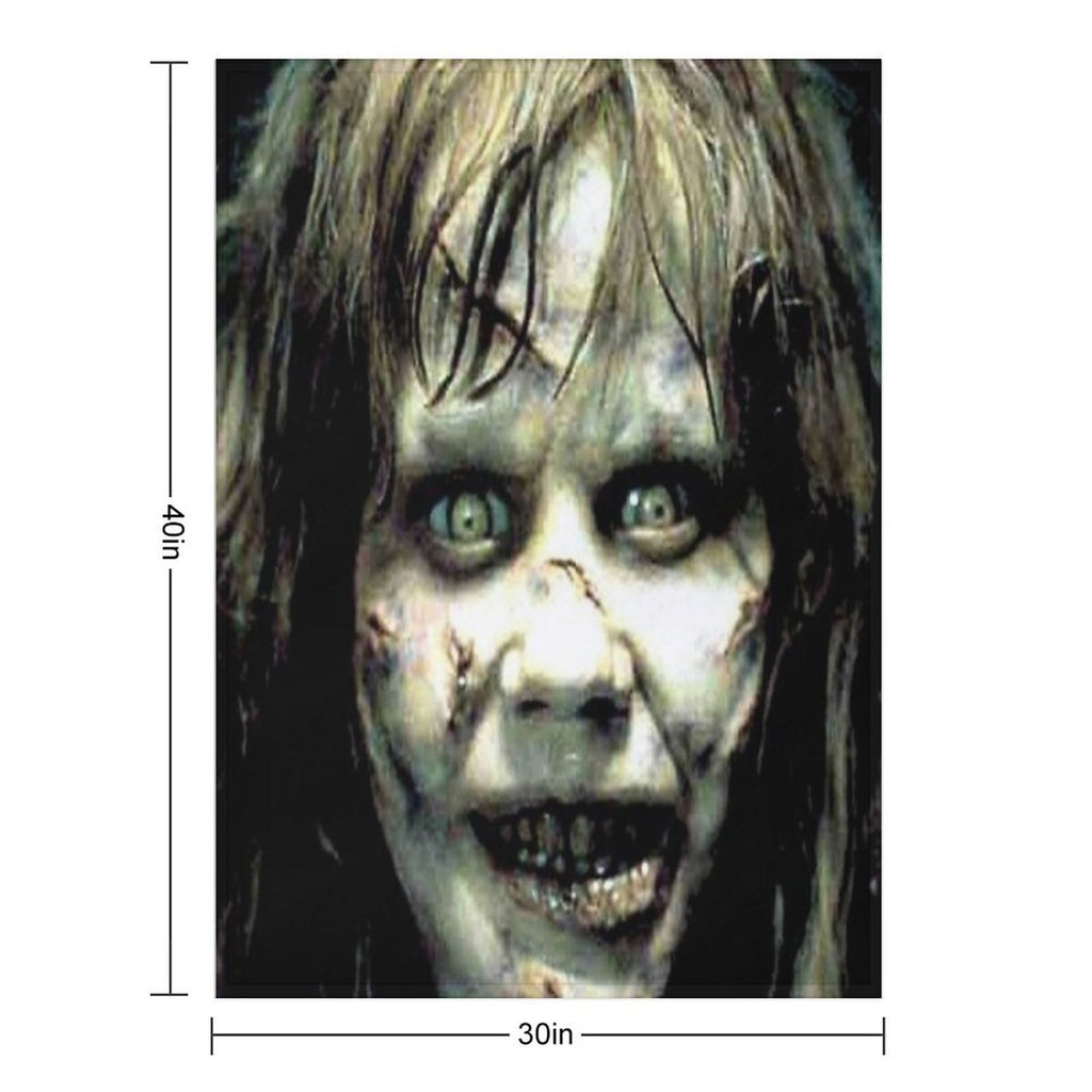 The Exorcist Horror Movie Eco-conscious Throw Blanket