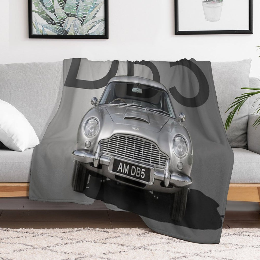 Aston Martin DB5 Multi-functional Throw Blanket