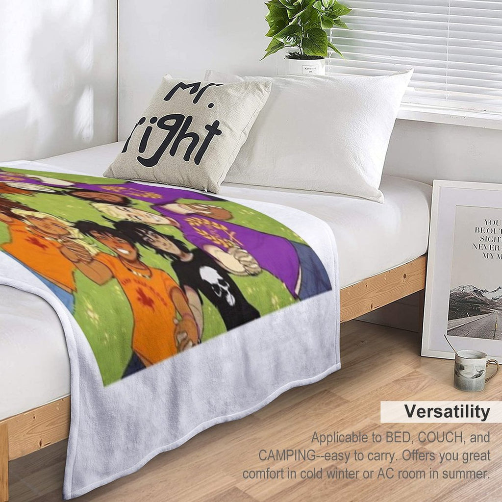 Heroes Of Olympus Wrinkle-free Throw Blanket