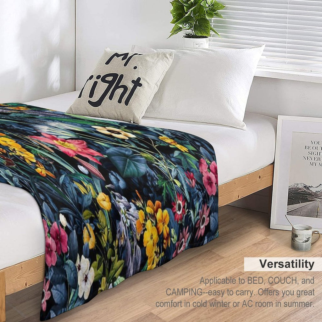 Exotic Garden Gift-ready Throw Blanket