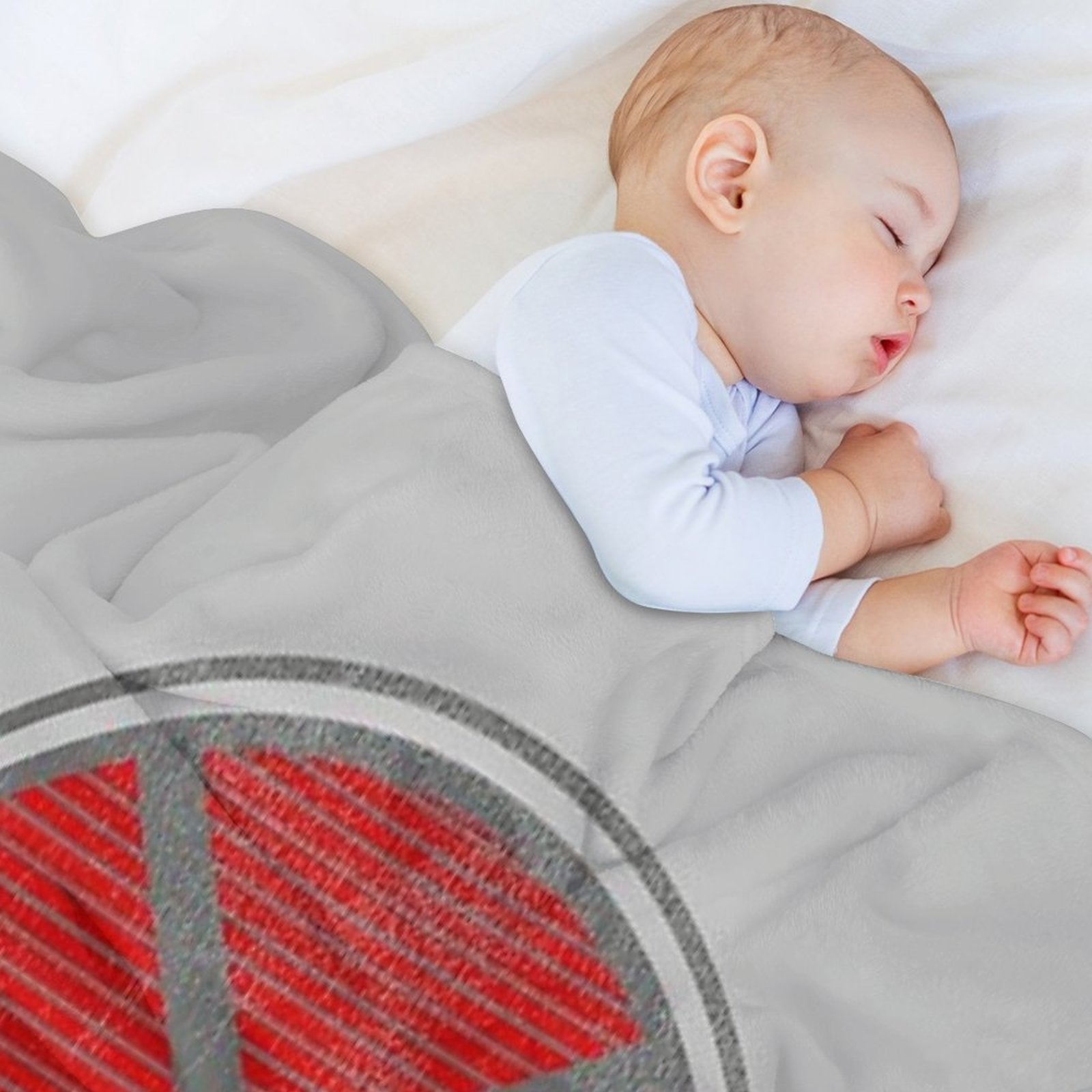 Skynet Oval Worn Lts Easy Care Throw Blanket