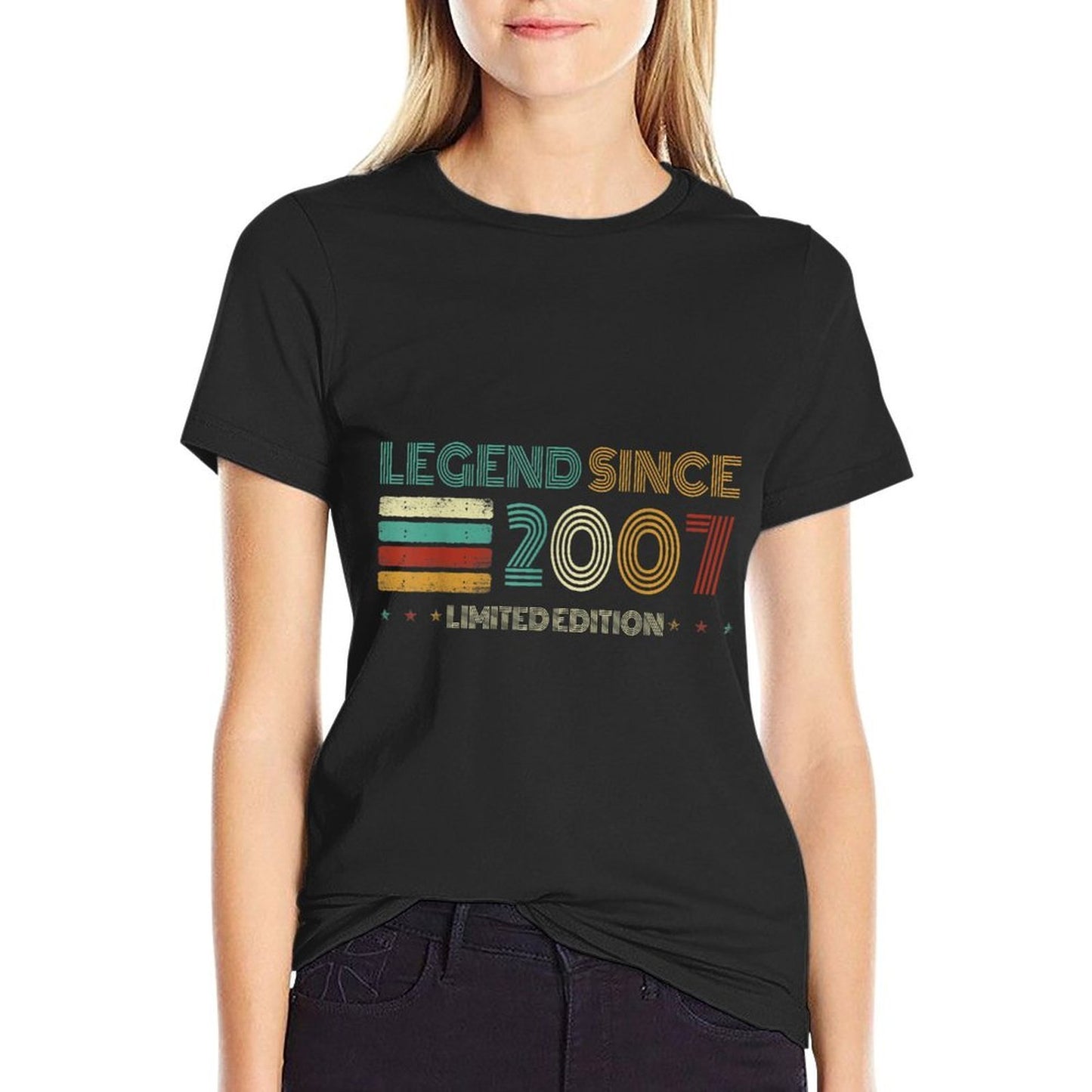 18 Years Old Legend Since 2007 18th Birthday Comfortable T-Shirt