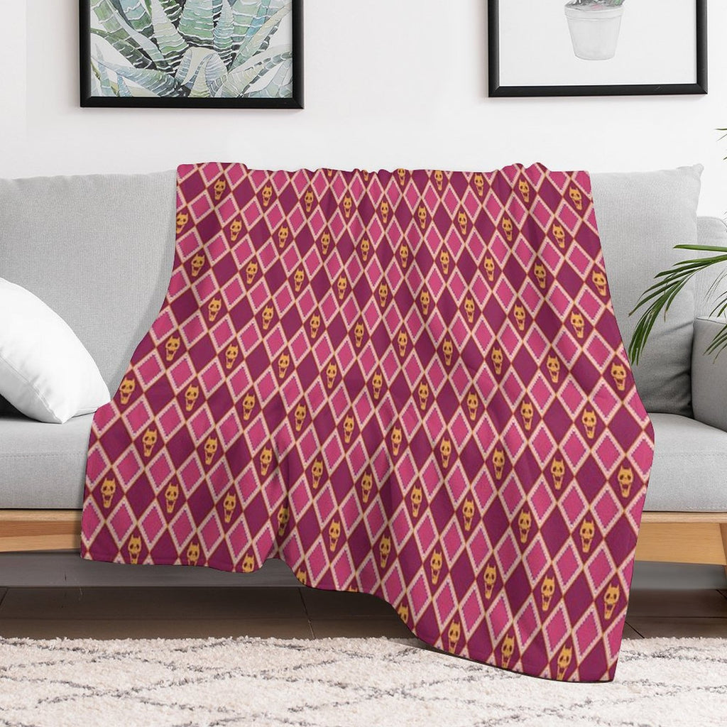 Kira's Pattern - Lesbian Pride Machine-washable Throw Blanket
