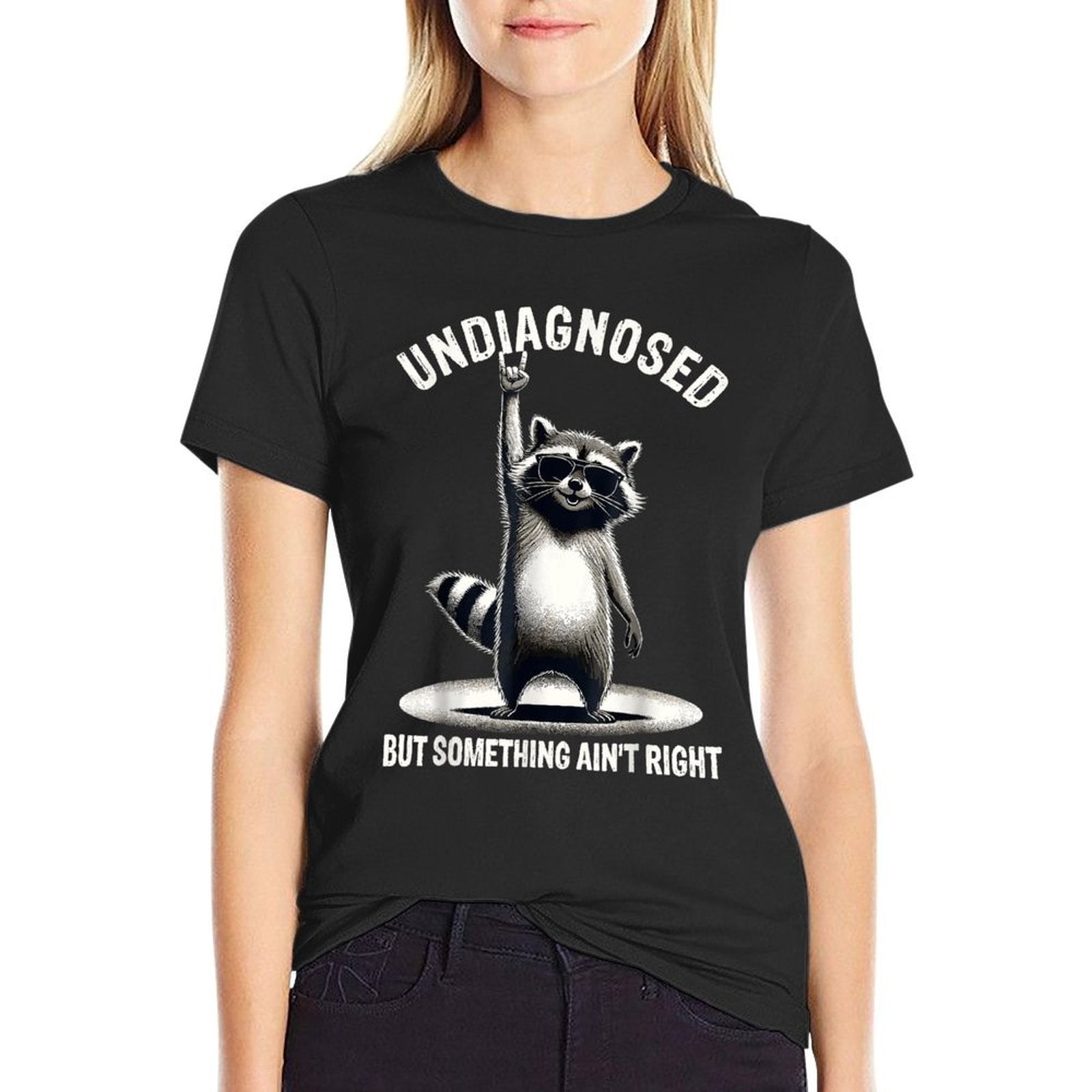 Groovy Undiagnosed But Something Aint Right Chronic  Stretchy T-Shirt