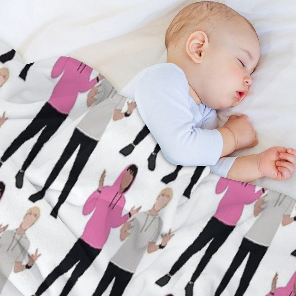 Sam And Colby Durable Throw Blanket
