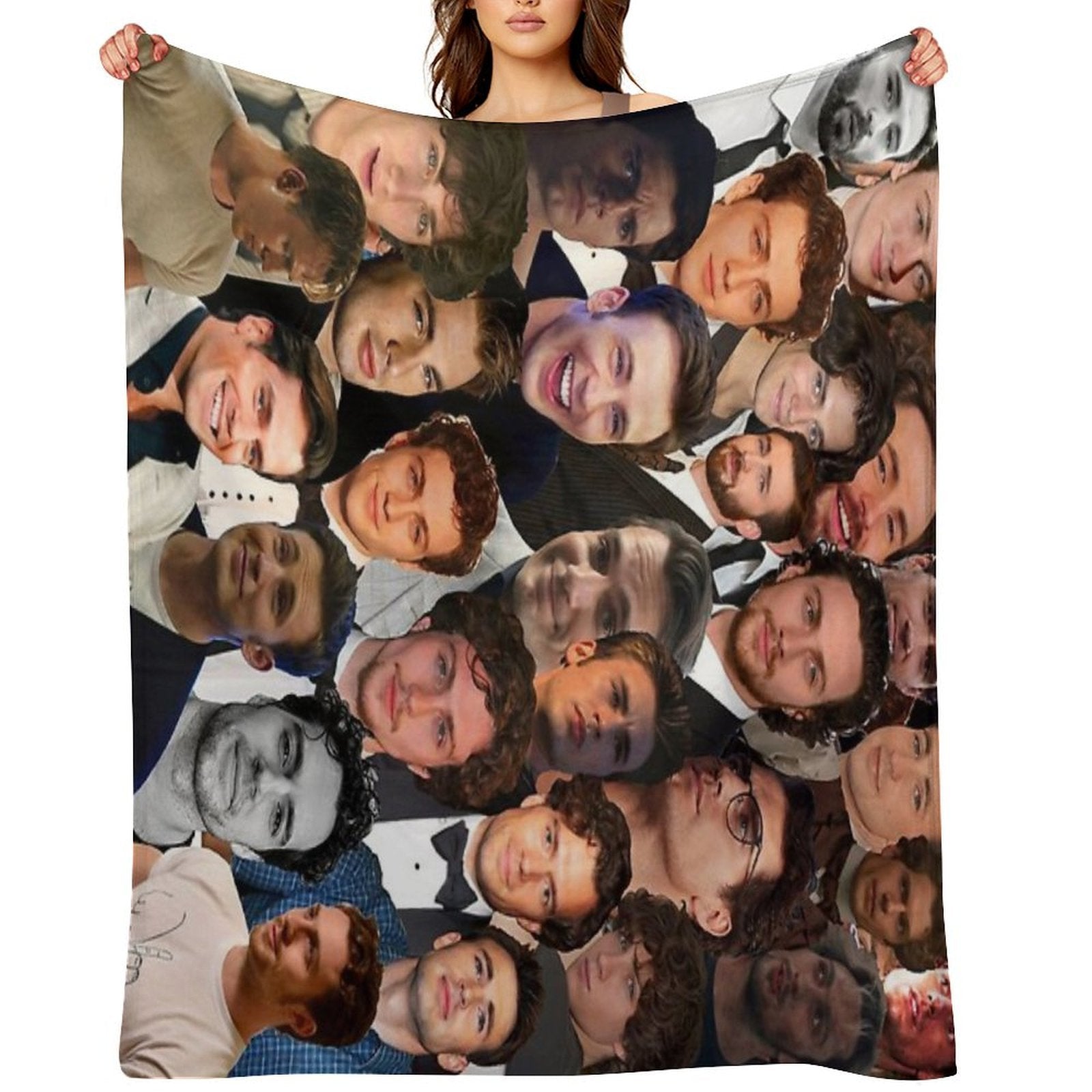 Olivia’s Custom Design Machine-washable Throw Blanket