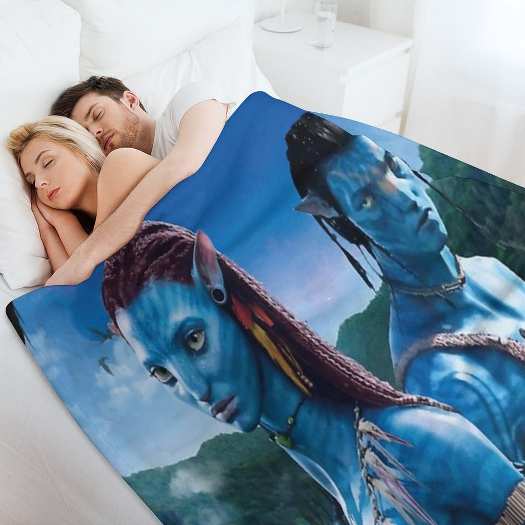 AVATAR Shrink-resistant Throw Blanket