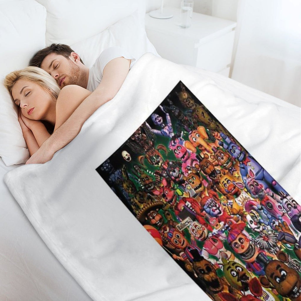 Five Nights At Freddys Velvety-soft Throw Blanket
