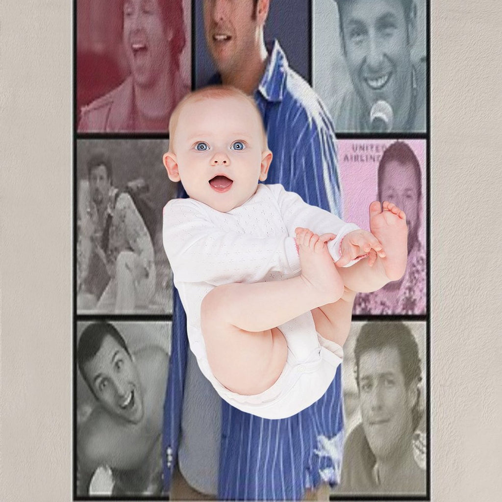 Adam Sandler The Eras Tour T-Shirt, In My Adam Sandler Era Eco-conscious Throw Blanket