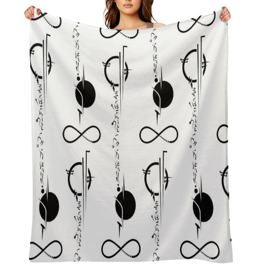 Commander Tattoo Easy Care Throw Blanket
