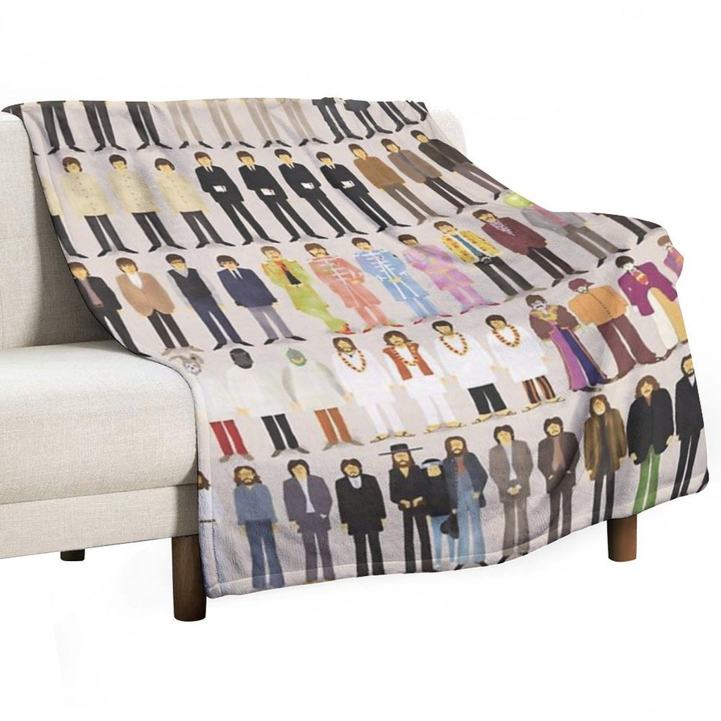 England Quick-dry Throw Blanket