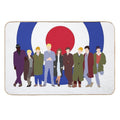 Quadrophenia Mod Target  Toxin-Free Bath Mat