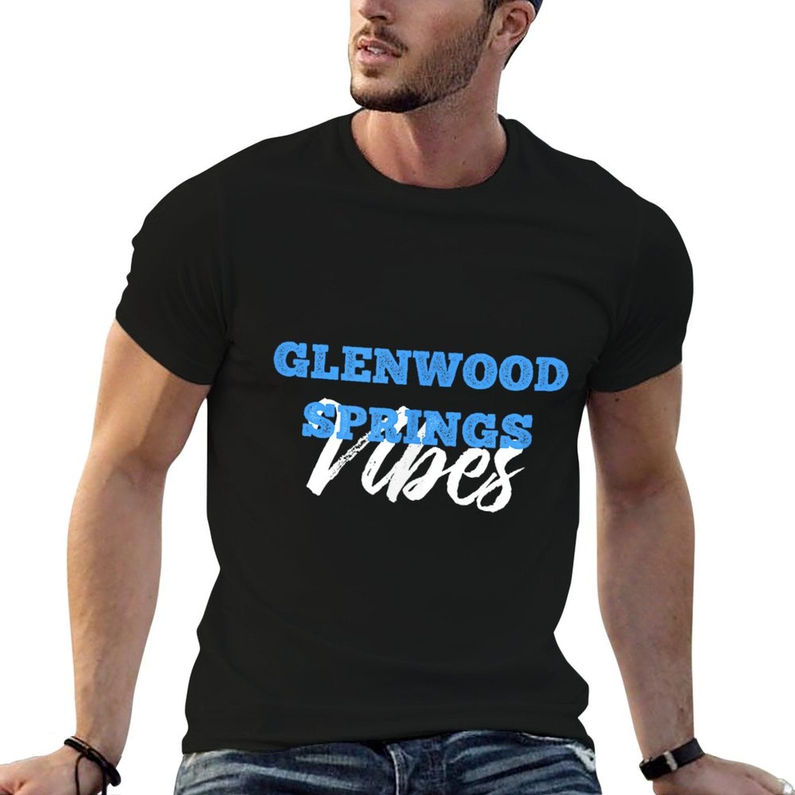 GLENWOOD SPRINGS Vibes Simple City GLENWOOD SPRINGS  Lightweight T-Shirt