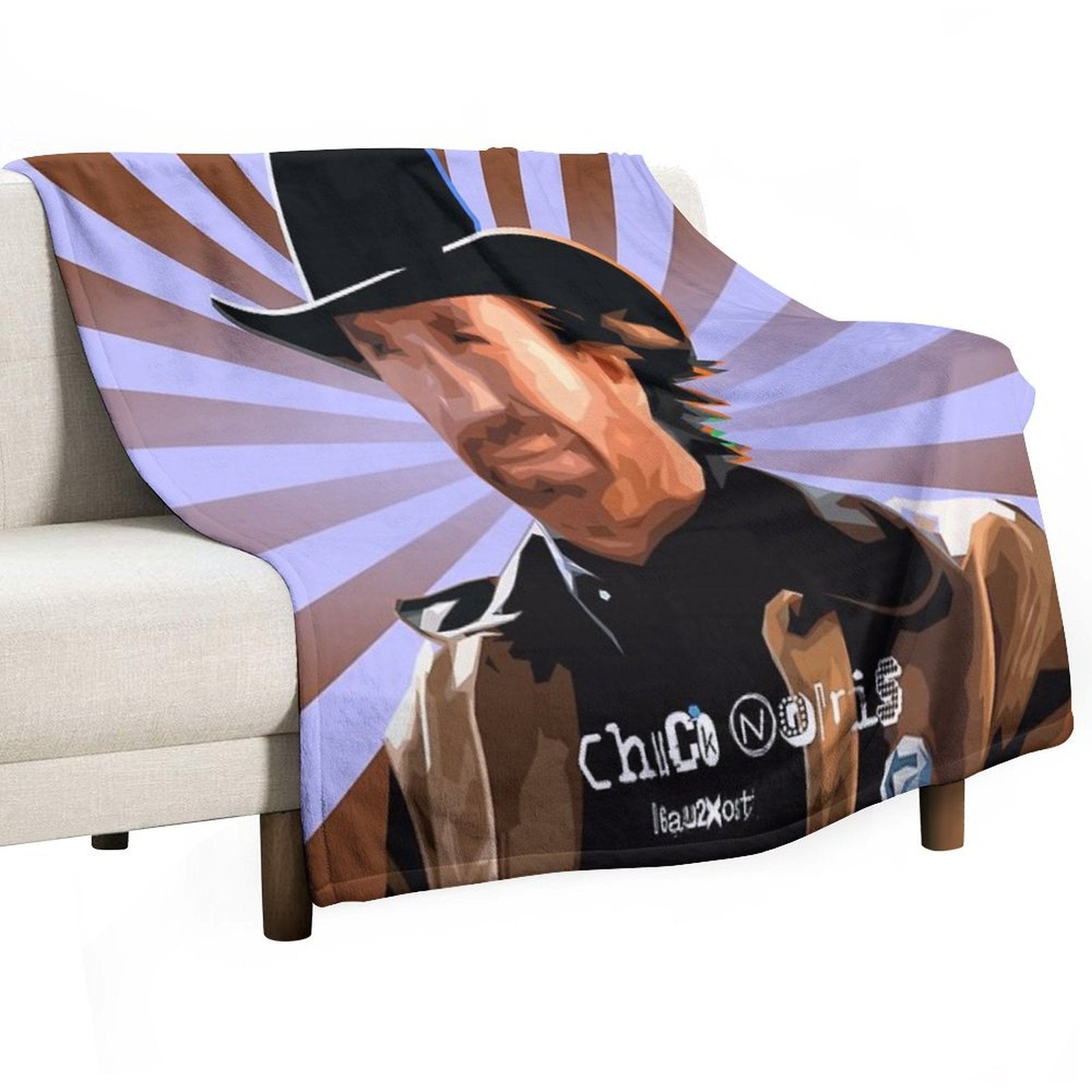 Chuck Norris Multi-functional Throw Blanket