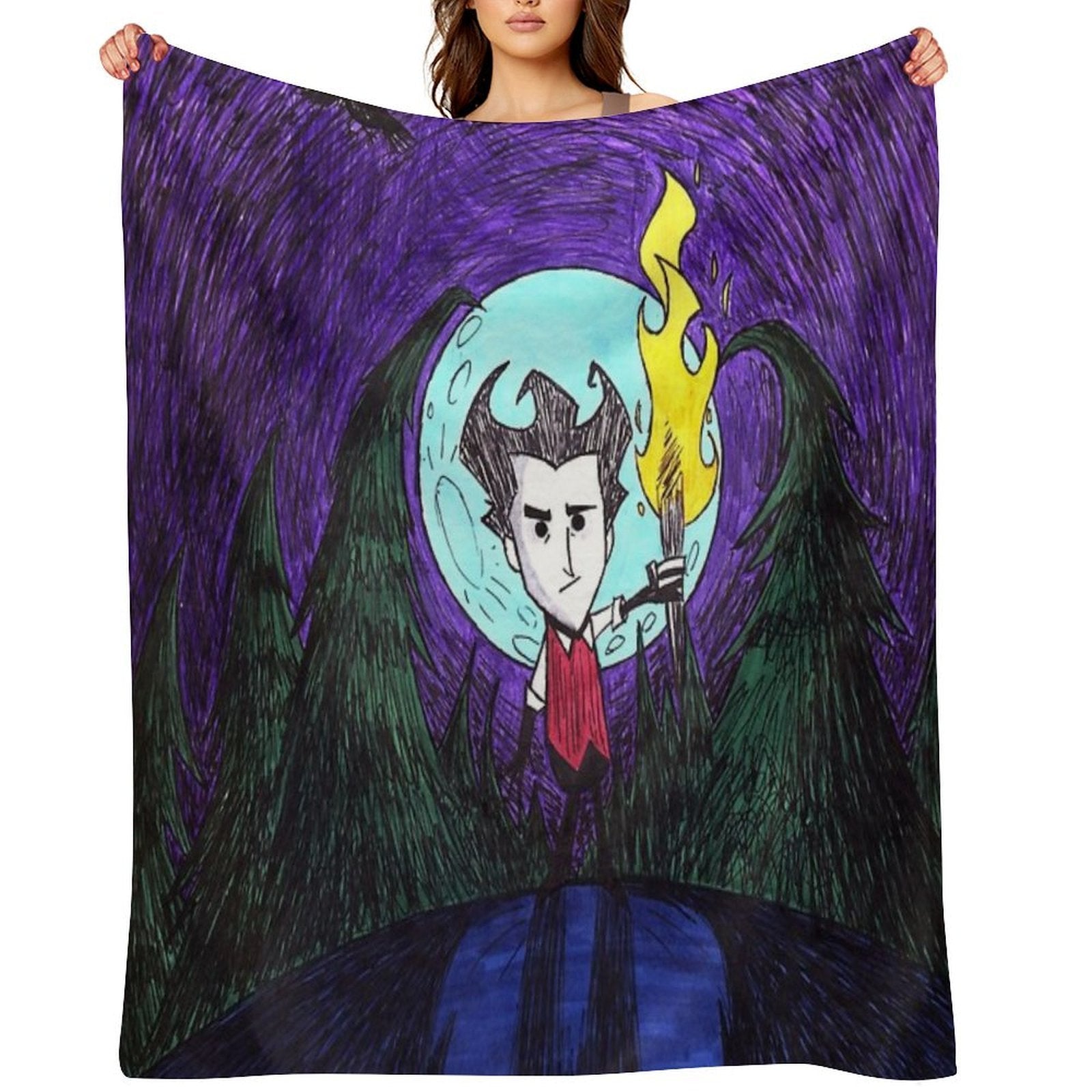 Don't Starve Plush Throw Blanket