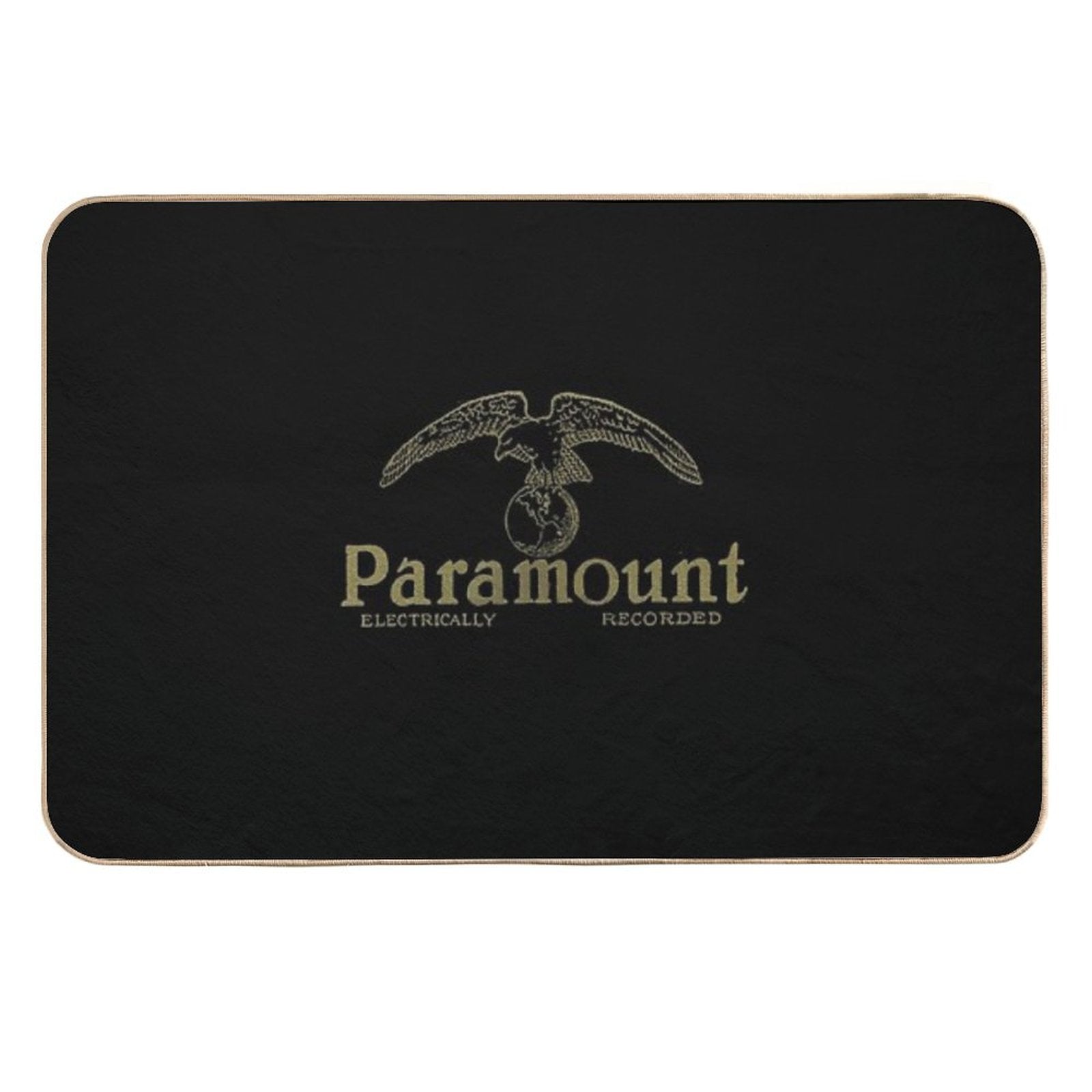Vintage Paramount Records - Electrically Recorded  Multi-Purpose Bath Mat