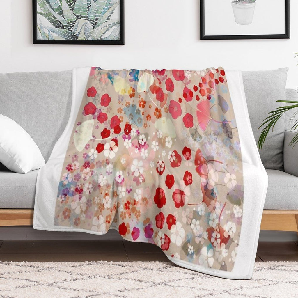 Blossom Compact Throw Blanket