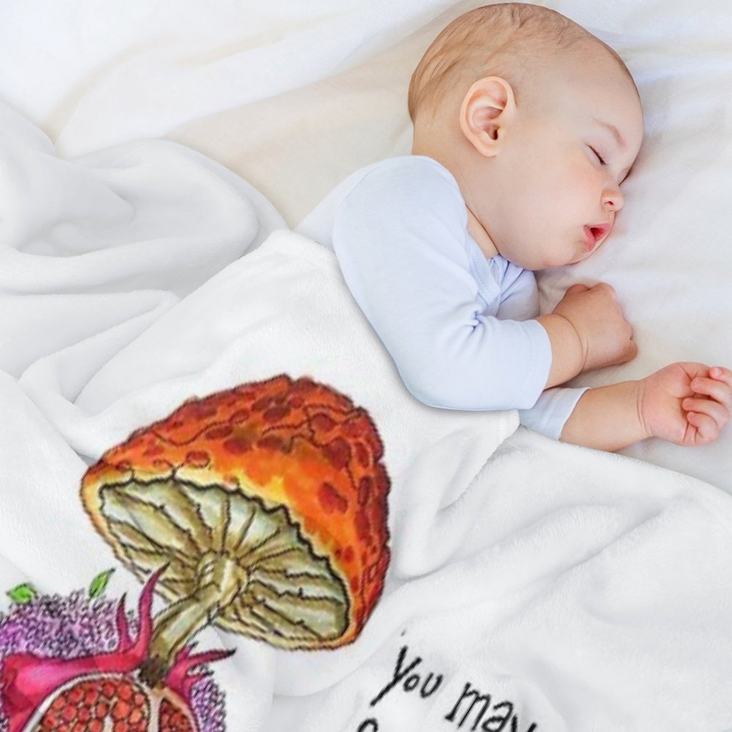 You May Fascinate A Woman by Giving Her A Piece of Cheese 1 Plush Throw Blanket