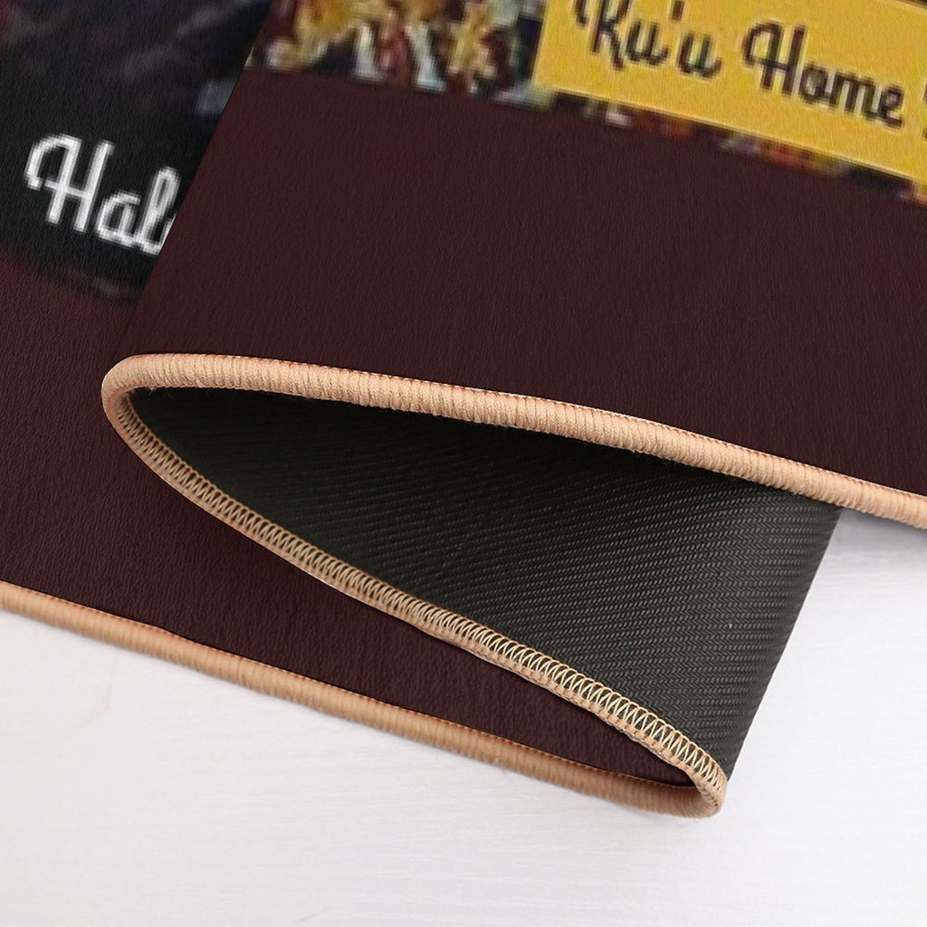 Ku'u Home Series Rainbow Bridge, Hale'iwa  Slip-Resistant Bath Mat