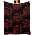 DEATH LOGO Compact Throw Blanket