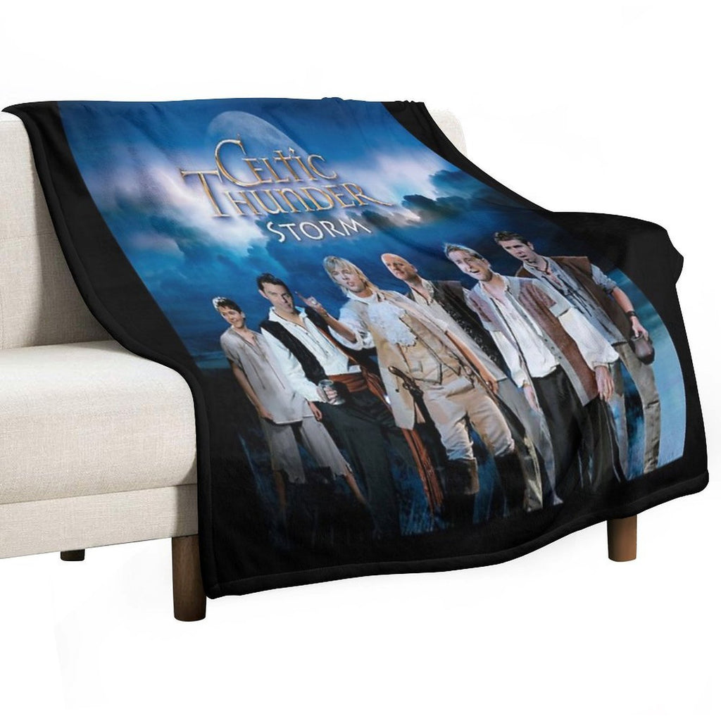Celtic Thunder Storm Comfort Throw Blanket