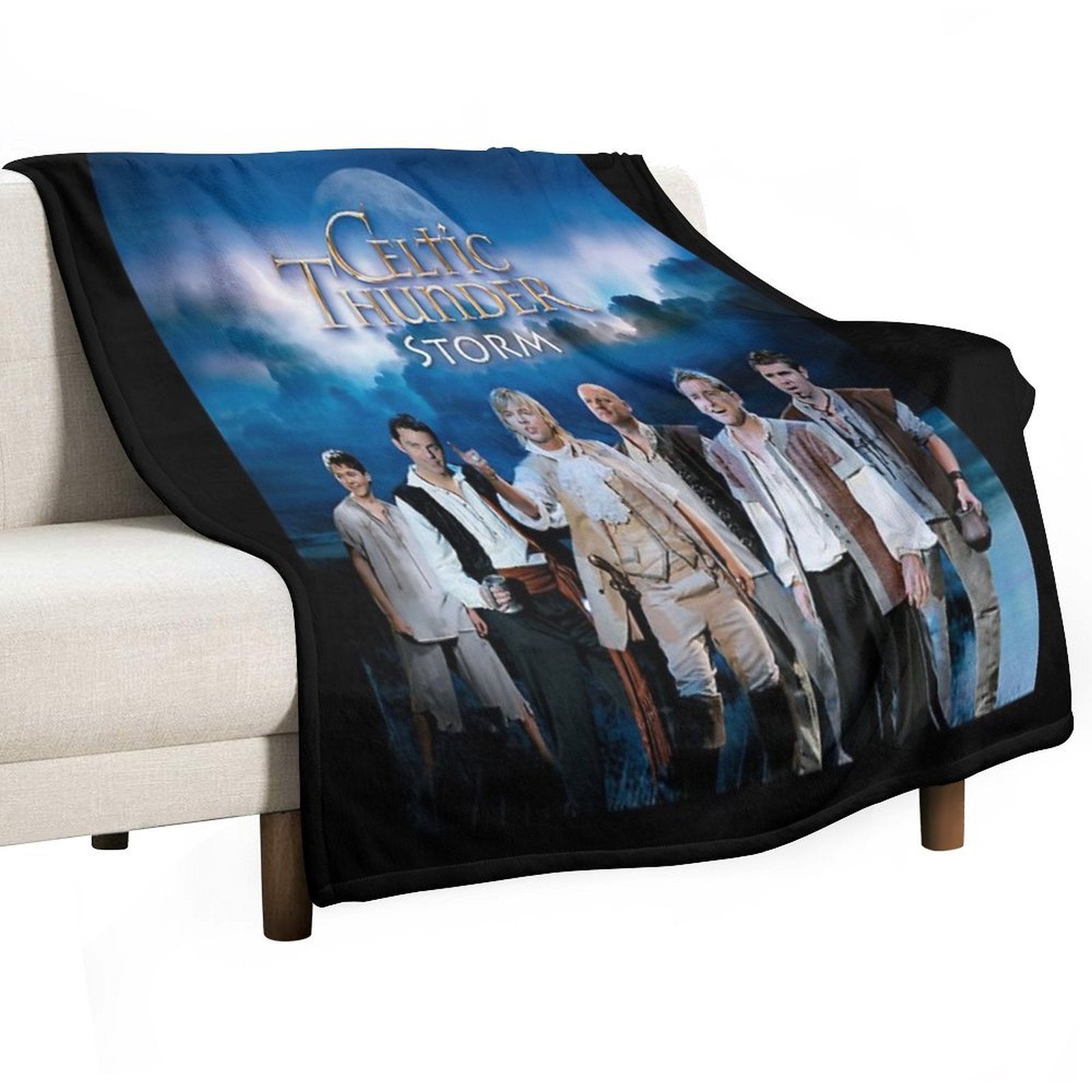 Celtic Thunder Storm Comfort Throw Blanket