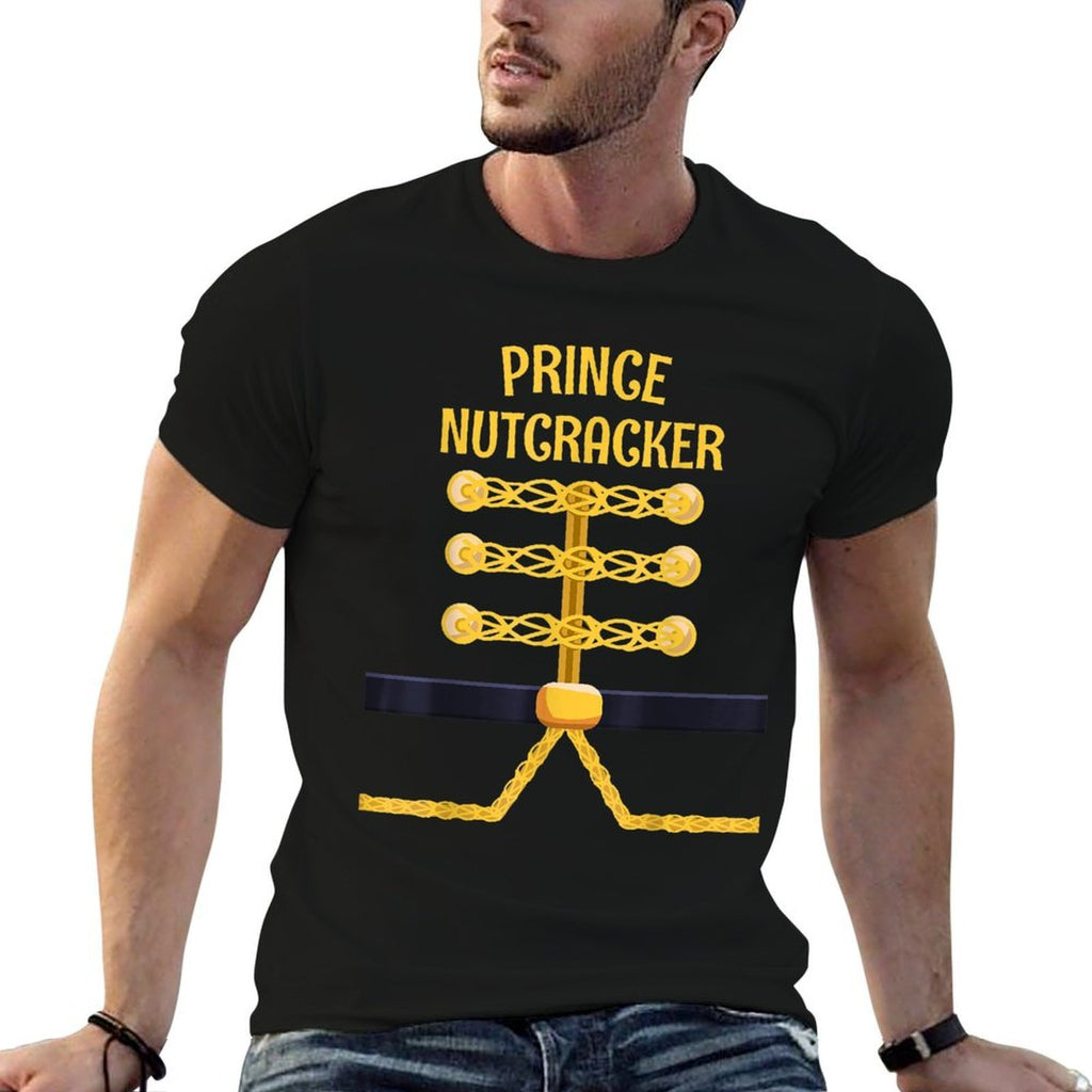 PRINCE Nutcracker Costume Matching Family PJs Gift Christmas  Heathered Texture T-Shirt