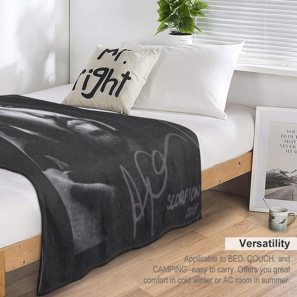 Drake Comfort Throw Blanket