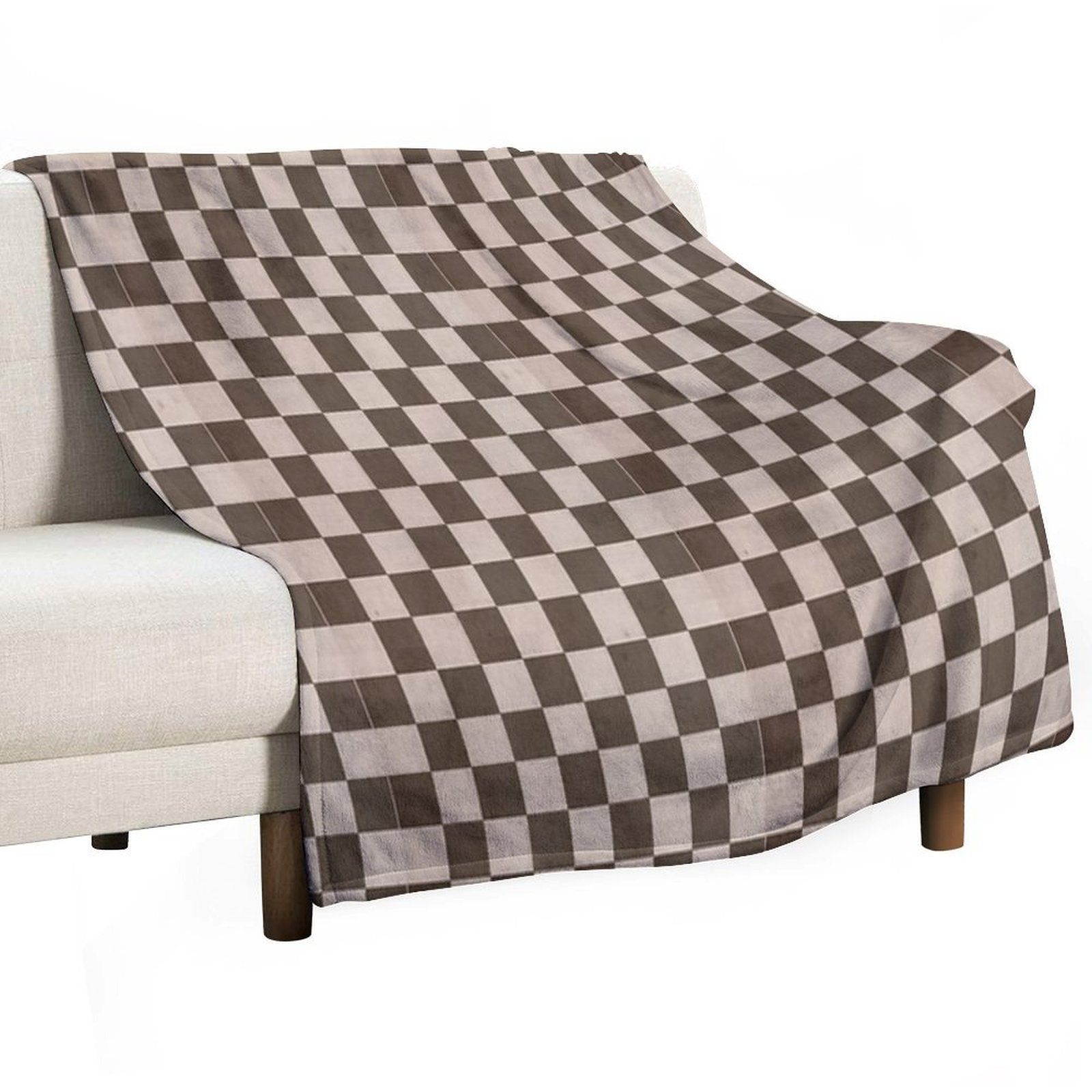 Cute Digital Art Print Wrinkle-free Throw Blanket