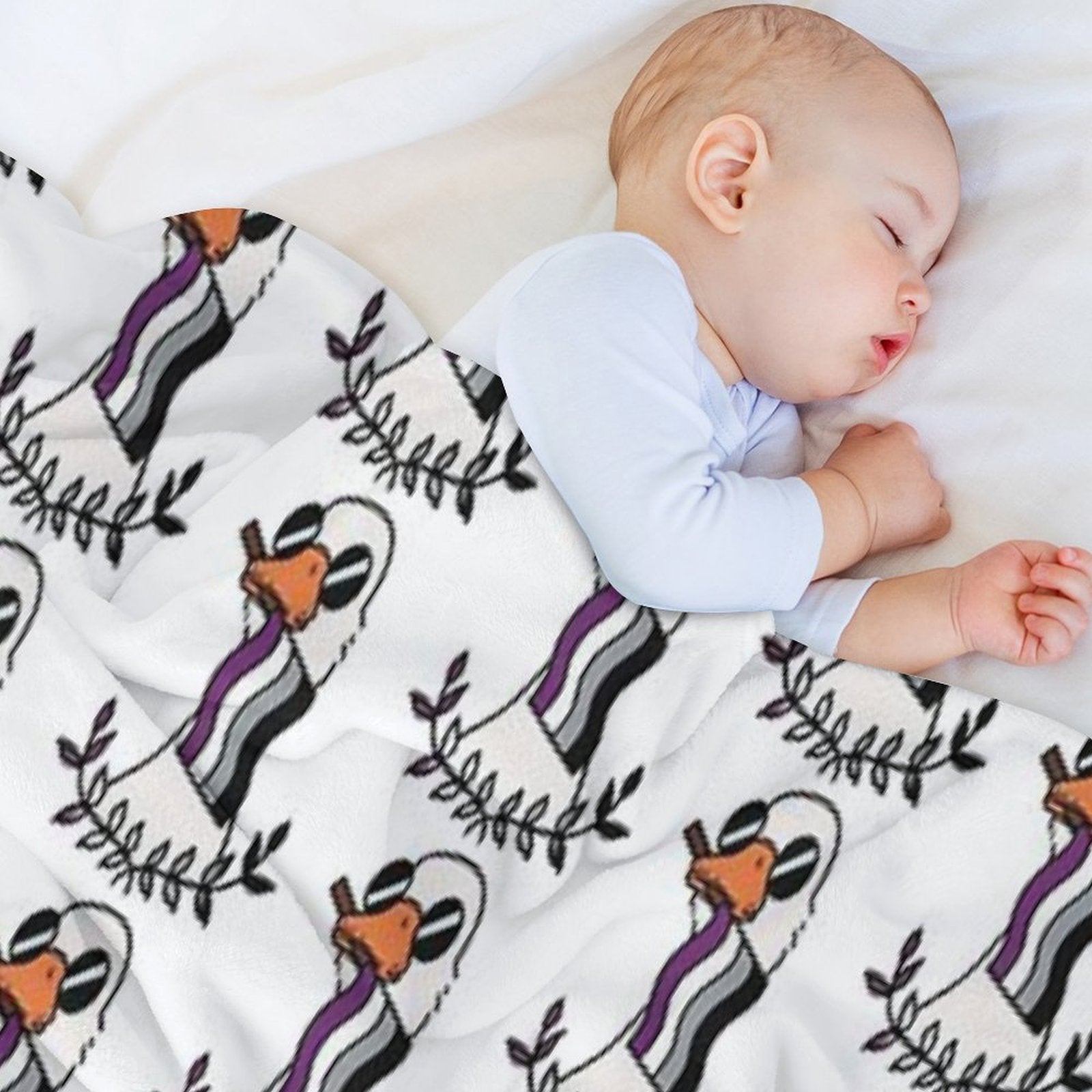 A Goose Wrinkle-free Throw Blanket
