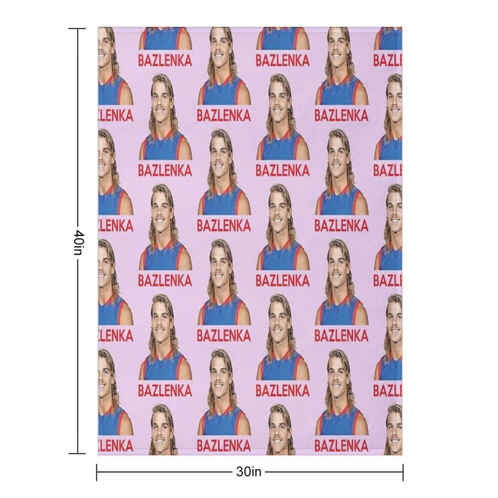Bailey Smith - Bazlenka Machine-washable Throw Blanket