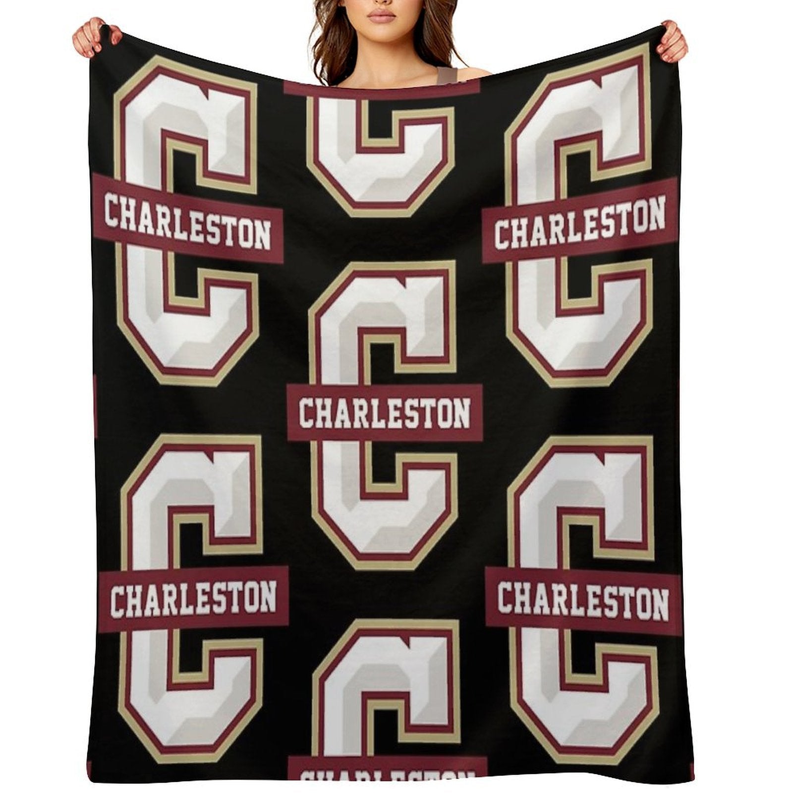 College of Charleston Cougars Gift-ready Throw Blanket