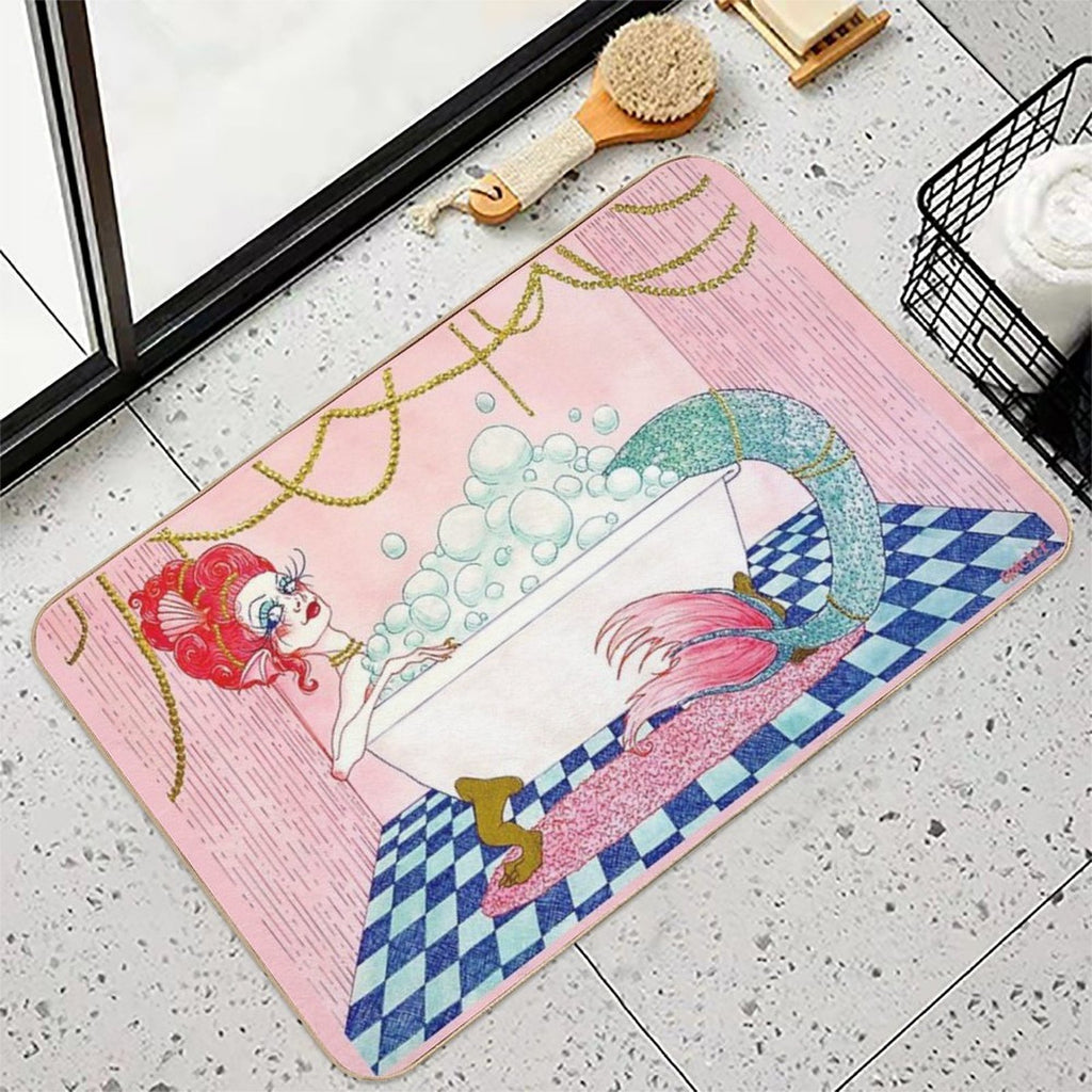 Opulent Luxuries  Fade-Resistant Bath Mat