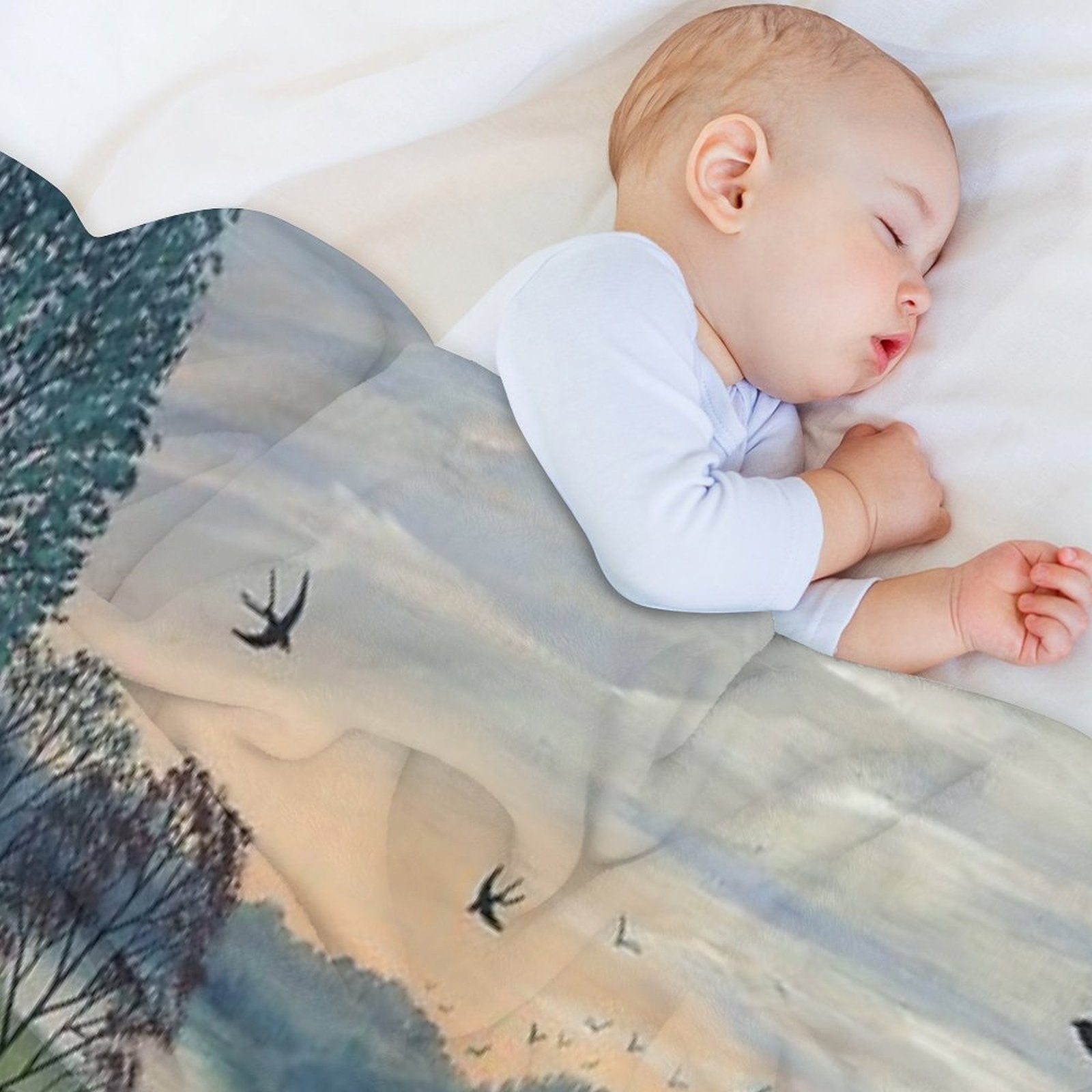 Summer's Eve Compact Throw Blanket