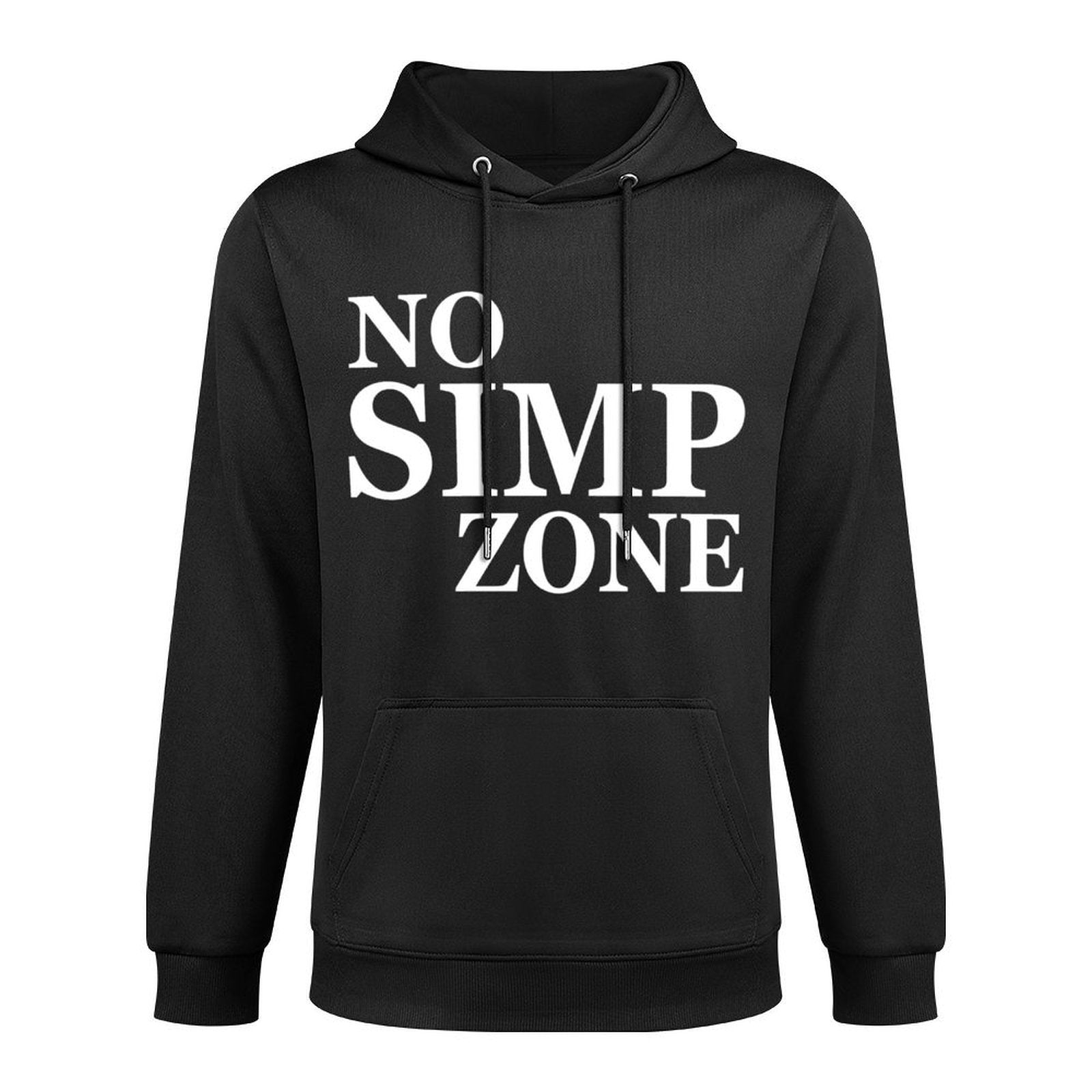 No Simp Zone Caution Meme No Egirl Simping Patrol Anti Simp Pilling-Resistant Hoodie