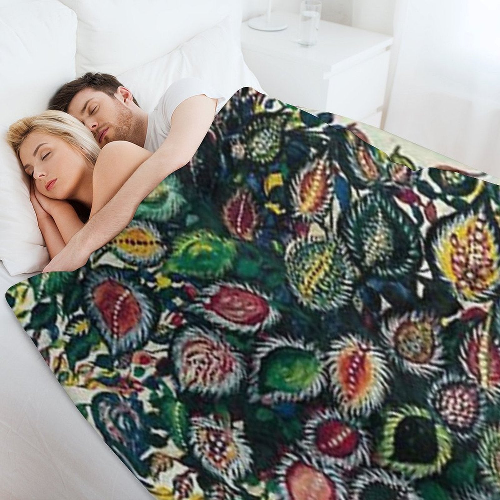 Feuilles - Seraphine Louis - Favourite Artists Collection Plush Throw Blanket