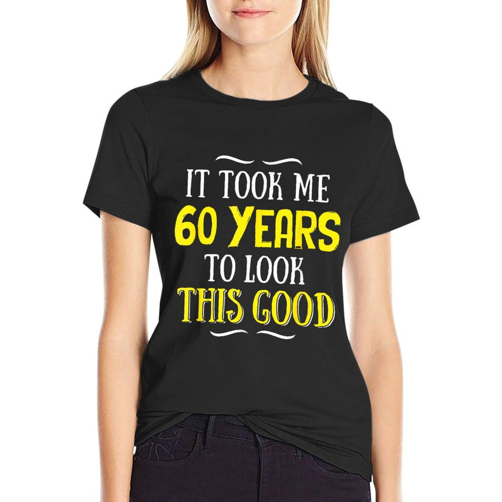 60 Years Old Birthday - Happy 60th Birthday!  Moisture-wicking T-Shirt