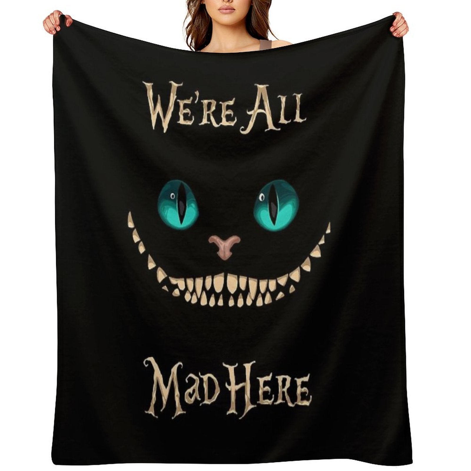Alice In Wonderland All-season Throw Blanket