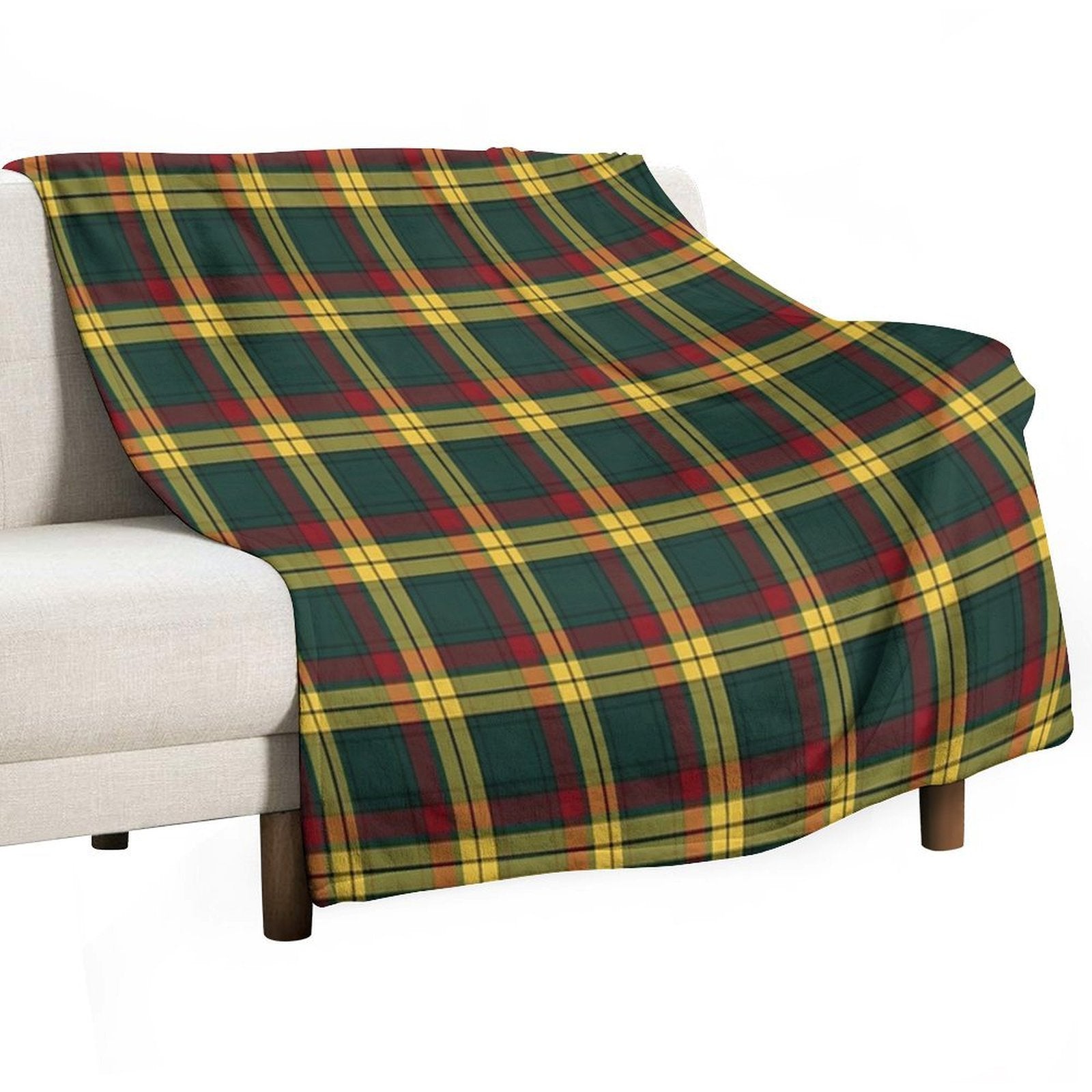 Clan MacMillan Tartan Anti-pilling Throw Blanket