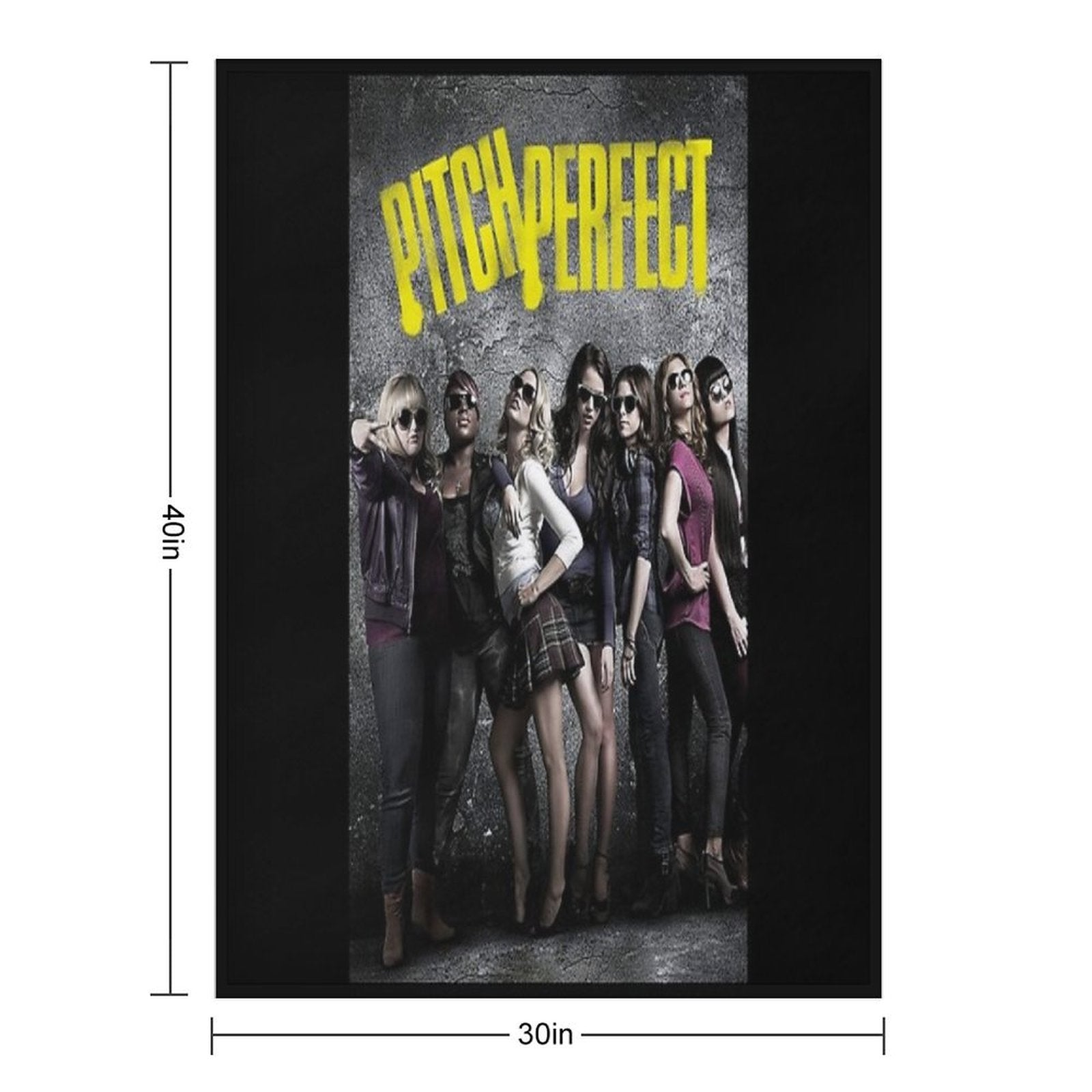 Pitch Perfect Film Comedy All-season Throw Blanket