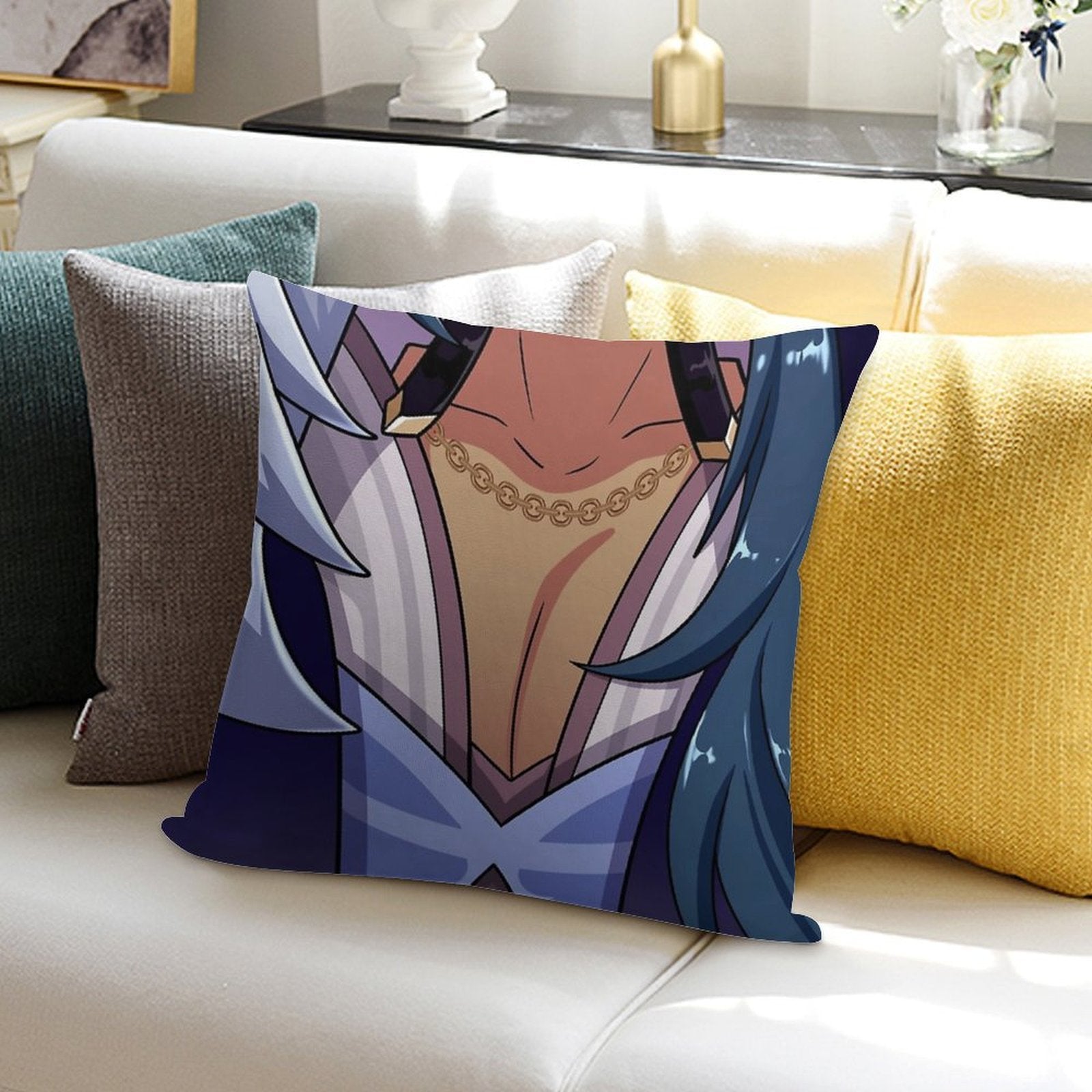 Kaeya Tiddies Soft Decorative Cover Throw Pillow