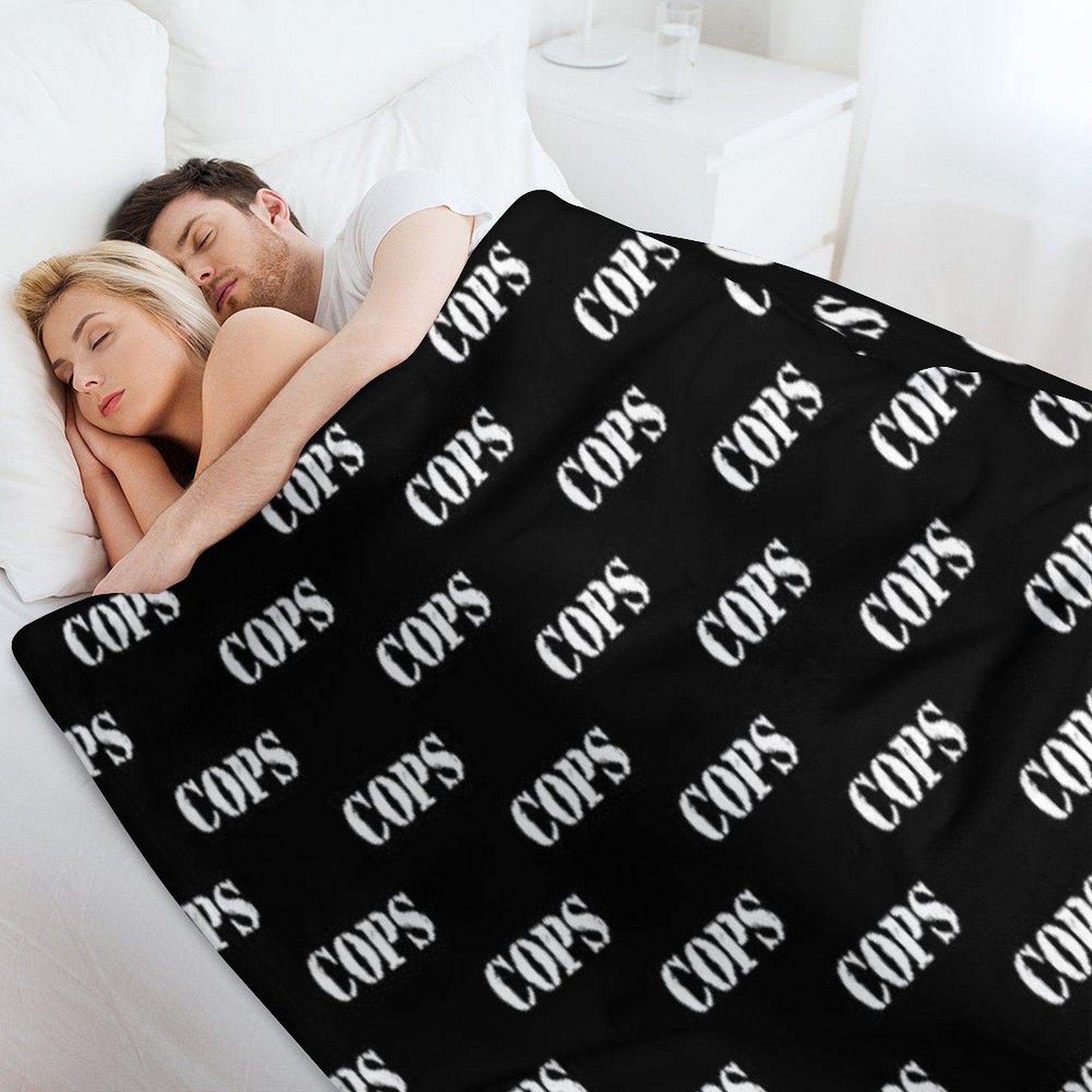 Cops All-season Throw Blanket